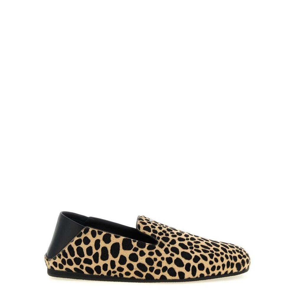 Giuseppe Zanotti Multicolor Calfskin Slip-On Men's Loafers